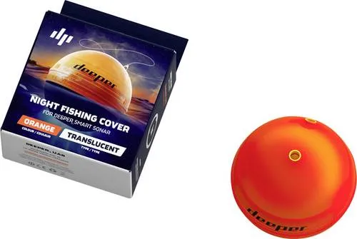 Deeper Night Cover Orange Fischfinder Abdeckung von Deeper
