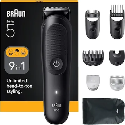 Braun AIO5540 All-In-One Style Kit (schwarz) von Braun