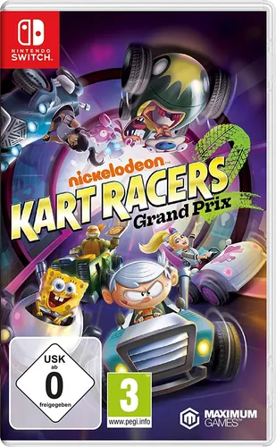 Nickelodeon Kart Racer 2 Grand Prix - Nintendo Switch - PC- & Videospiele: Erlebe rasante Kart-Rennen mit beliebten Nickelodeon-Charakteren in dieser kompletten Edition für die Nintendo Switch!