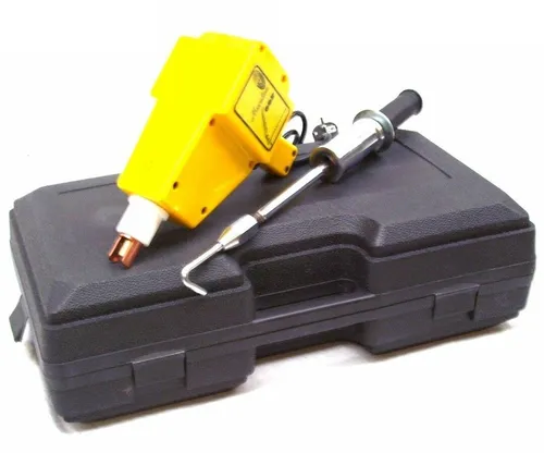 Apex Werkzeugset PUNKTSCHWEIßGERÄT Spotter 800 im Koffer - Vielseitiges Spotter Set 800 im stabilen Koffer für die schnelle Reparatur von Karosserieschäden. Inklusive Ausziehhammer und umfangreichem Zubehör für effizientes Arbeiten in der Werkstatt.