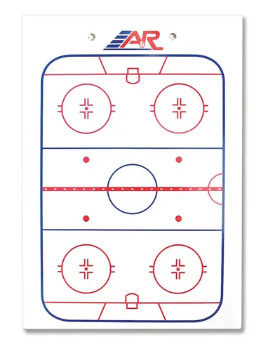 Eishockey Trainingstafel, Taktikboard - Coach Board 2 Trainerboard Hockey3x33cm
