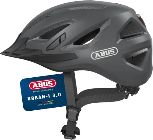 ABUS Urban-I 3.0 Fahrradhelm mit Beleuchtung