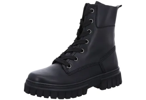 Gabor Damen Combat Boots - Stylische Halbstiefel für jeden Anlass - Wanderschuhe mit hochwertigem Microfutter und komfortablem Blockabsatz von 4 cm, ideal für Übergangszeiten und vielseitige Outfits.