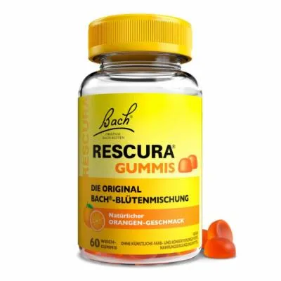 BACHBLÜTEN Original Rescura Gummis Orange 60 St