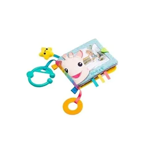 Sophie la girafe - Mein erstes Fotoalbum / Entdeckerbuch - Spielware: Ein interaktives Fotoalbum mit Beißspielzeug und zahlreichen Aktivitäten, das Babys Sinne anregt und für unterwegs ideal ist.