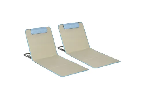 Outsunny Strandmatte 2er Set in gelb von Outsunny