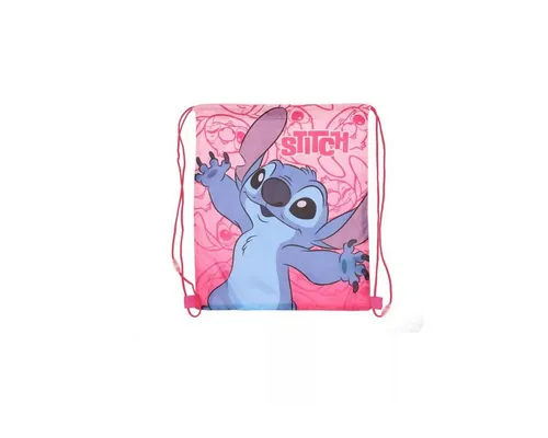 Disney Sporttasche Disney Lilo und Stitch Pink Planet Sporttasche, Turnbeutel