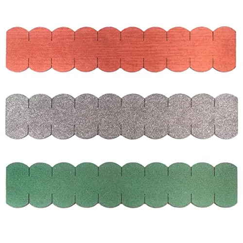 Manufaktur Martinshof Dachschindeln Rund (41 mm) - First (Grau) Dachschindeln, Minidachschindeln, Schindelstreifen hergestellt in der Werkstatt für behinderte Menschen