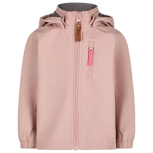 Sterntaler Unisex Softshelljacke mit Kapuze, staubrosa, Größe 122