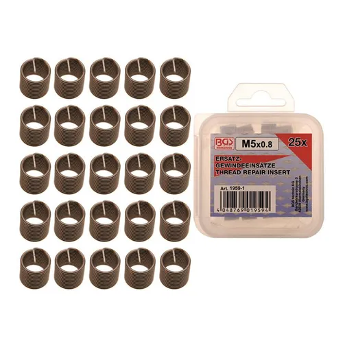 Ersatz-Gewindeeinsätze, M5x0,8 25