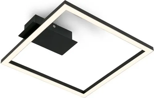 LED Deckenleuchte Schwarz 14W - Moderne Deckenlampe mit elegantem Design, 1400 Lumen Helligkeit und warmweißem Licht für eine gemütliche Atmosphäre in jedem Raum.