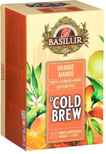 Basilur-COLD BREW - ORANGE MANGO Beutel - 20 x 2 g