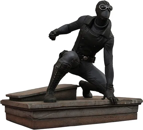 Diamond Select Marvel Gallery Statue - Spider-Man Noir - Action- & Spielfiguren, detailreiche Statue für Sammler und Marvel-Fans, perfekt für die Ausstellung oder als Geschenk.