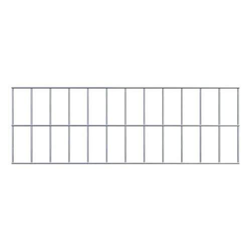 Gabionen Gitter 5 x 10 cm Maschenweite (60 x 20 cm) von Gabiona