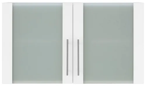 wiho Küchen Glashängeschrank Cali Front mit Glaseinsatz