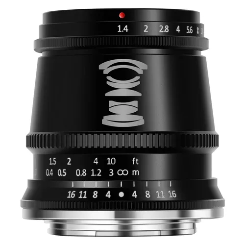 TT Artisan 17mm f/1.4 APS-C Objektiv L Mount - Weitwinkelobjektiv mit manuellem Fokus und einer maximalen Brennweite von 17 mm, ideal für kreative Fotografie und beeindruckende Perspektiven.