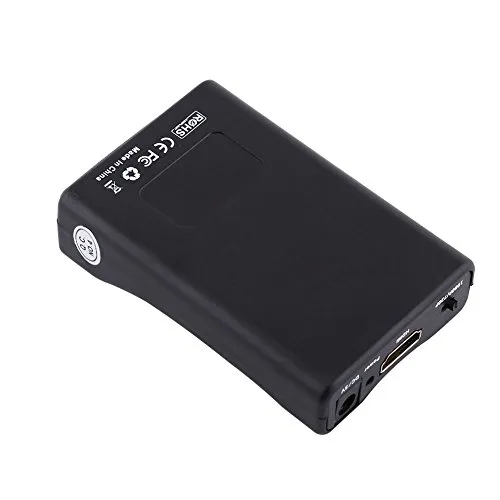 Vikye Scart zu HDMI Konverter, Audio Video Konverter Scart zu HDMI Adapter 720P 1080P Mit USB-Kabel, Scart zu HDMI Video Konverter