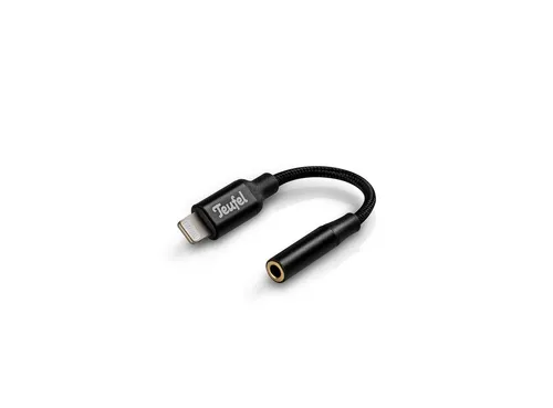 Teufel Lightning auf Kopfhöreranschluss Adapter Audio-Kabel, (10.5 cm)