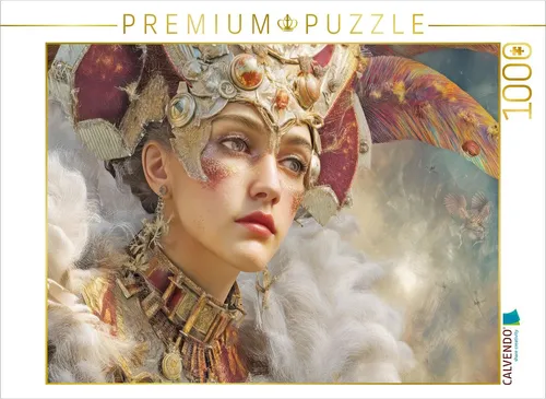 CALVENDO Puzzle Venedig in bunten Werken | 1000 Teile Lege-Größe 64x48cm Foto-Pu