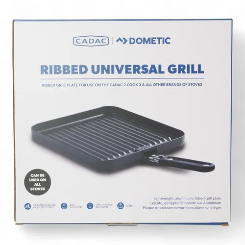 Cadac Gerippte Universal-Grillplatte für 2-Cook 3