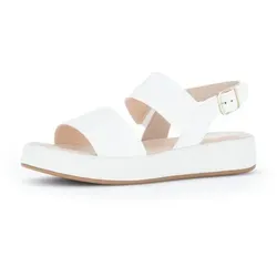 Gabor Plateau Sandaletten Damen 32323139343532 Weiß 38 EU in weiß von Gabor