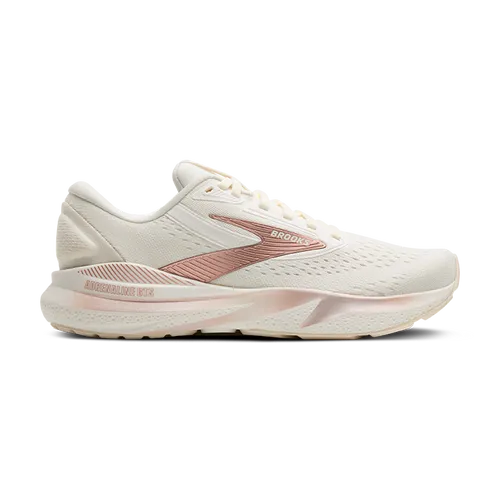 Brooks Damen Adrenaline GTS 24 Laufschuh beige 36.5 - Laufschuhe mit GuideRails-Technologie für optimale Stabilität und Komfort. DNA LOFT-Dämpfung sorgt für ein weiches Laufgefühl und hervorragenden Grip auf jedem Untergrund.