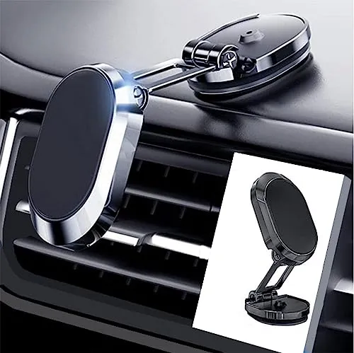 JXBCGAL Handyhalterung Auto, Auto Phone Holde, Magnetische Telefon Halterung für Auto, Auto Phone Mount 360 °Rotation Kompatibel Mit Smartphones Wie iPhone, Xiaomi, Huawei