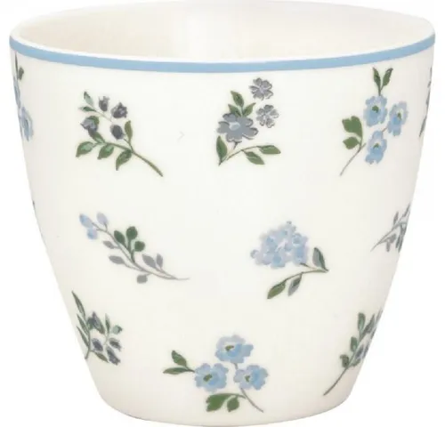 Greengate Tasse Latte Cup Becher Christina White (300ml) von GreenGate