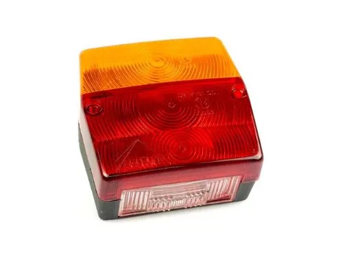 Aspöck Minipoint mit Tülle und Kennzeichenleuchte Rückleuchte