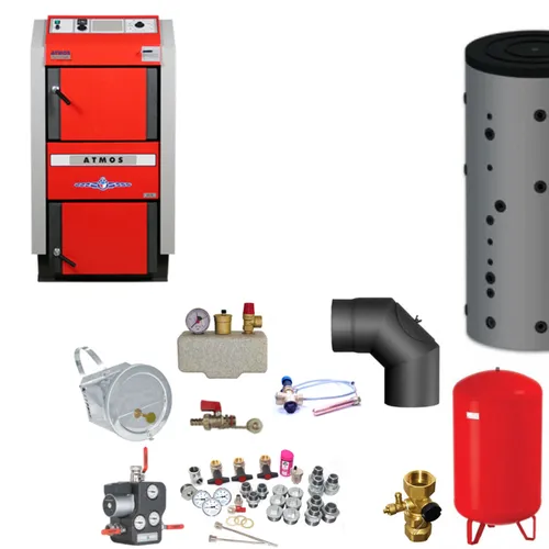 ATMOS Scheitholzvergaser GS40 von Atmos