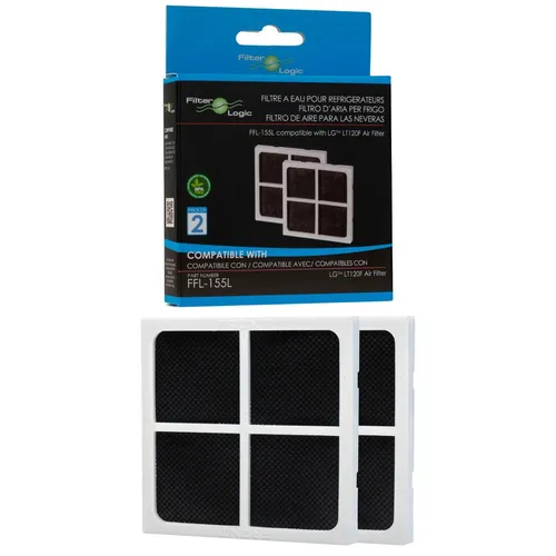2x FilterLogic Luftfilter kompatibel mit LG Pure N Fresh Kühlschrank Filter