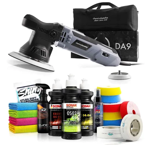 chemicalworkz DA9 Exzenter Poliermaschine Set von Shiny Freaks