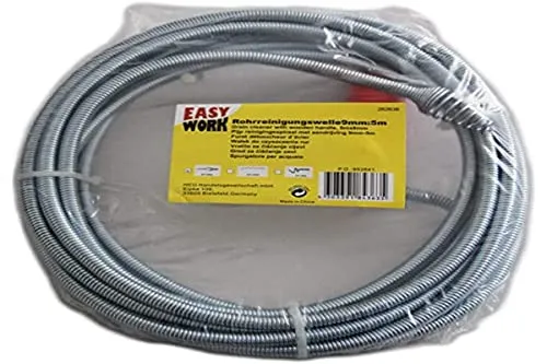 Easy Work Rohrreinigungswelle 5 m x 9 mm, 1 Stück, 262636