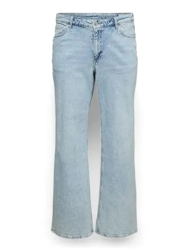 VERO MODA VMCTESSA Hohe Taille Weit geschnittene Jeans von VERO MODA