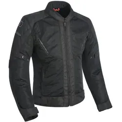 Oxford Jacke Delta Air 1.0 Schwarz 5xl - Sportliche Motorradjacke für Freizeitsportler mit großen Mesh-Einsätzen für maximale Belüftung und geprüften Protektoren an Schultern und Ellenbogen. Ideal für jedes Wetter!