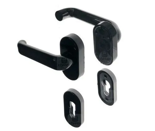 Hörmann Drückergarnitur (92) Kunststoff für Sectionaltore Schlupftür