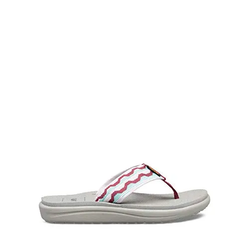 Teva Voya Flip, Unisex-Kinder Pantoffeln, Mehrfarbig (Kishi Iris Kir), 32 EU