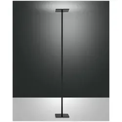 Fabas Luce 3550-12-101 Ideal Stehleuchten 35W Schwarz - Stehleuchten mit modernem Design, dimmbarer LED-Fluter und CCT Lichtfarbeneinstellung für optimale Beleuchtung.