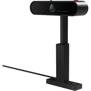 Lenovo Webcam ThinkVision MC50 - Full-HD Webcam für klare Meetings und Streams, mit integriertem Mikrofon und Rauschunterdrückung. Ideal für Lenovo Monitore und bietet mehr Privatsphäre durch Kameraabdeckung.