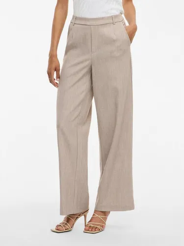 Vila Vivarone Hw Wide Pant - Noos - Stilvolle Vila Hose mit weitem Bein und hoher Taille, ideal für jeden Anlass. Praktische Seitentaschen und elastischer Bund sorgen für Komfort und eine perfekte Passform.
