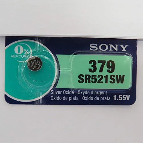 Sony Silber-Oxid Knopfzelle Code 379 von Sony