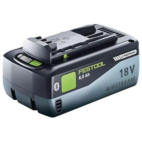 Festool Akkupack BP 18 Li 5,0 ASI 577660 - Leistungsstarker Lithium-Ionen Akku - Elektrowerkzeug-Akkus mit 18 V Spannung und 5 Ah Kapazität für lange Laufzeiten und effizientes Arbeiten, ideal für Profis.