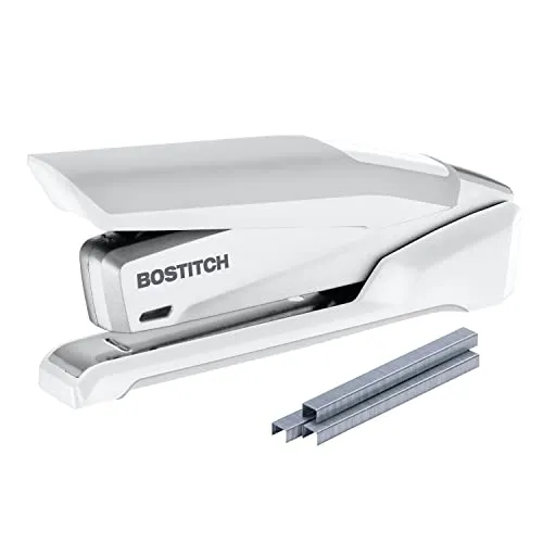 PaperPro Prodigy Heftgerät mit reduzierten Aufwand Value Pack Weiß weiß/silber