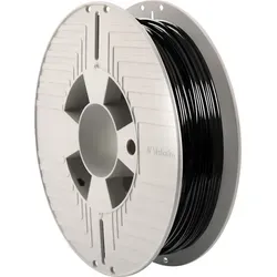 Verbatim PRIMALLOY 2,85mm BLACK 0,5kg 3D Filament - Sonstige, flexibles TPE-Filament für hochwertige 3D-Drucke, ideal für langlebige und elastische Objekte.