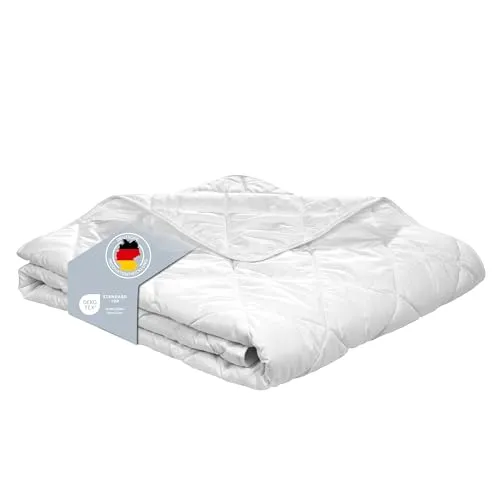 XDREAM Pure Bettdecke 135x200 cm medium für alle Jahreszeiten | Ganzjahresbettdecke | waschbar 60 Grad | Allergiker geeignet |100% Mikrofaser | Öko-TEX® | 135 x 200 cm