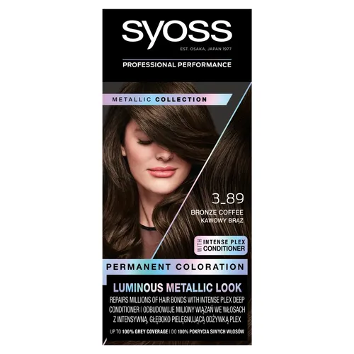 Produktbild Syoss Color Metallic Collection 3-89 Bronze Coffee