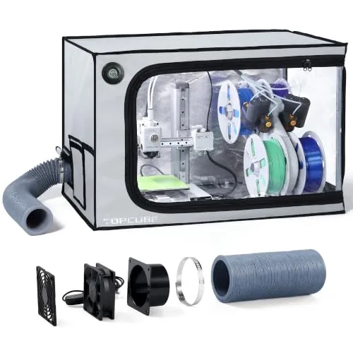 YOOPAI 3D Drucker Gehäuse für Bambu Lab A1 Mini Combo mit Abluftsystem