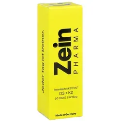 Vitamin D3 + K2 mit patentiertem K2VITAL® D3 200I.E.  K2 15μg