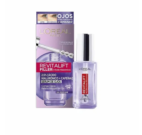 L'Oréal Professionnel REVITALIFT FILLER Augenserum 20ml - Hochwertiges Augenserum mit 20 ml, ideal zur Unterstützung der Hautpflege. Für ein frisches Aussehen und ein angenehmes Hautgefühl.