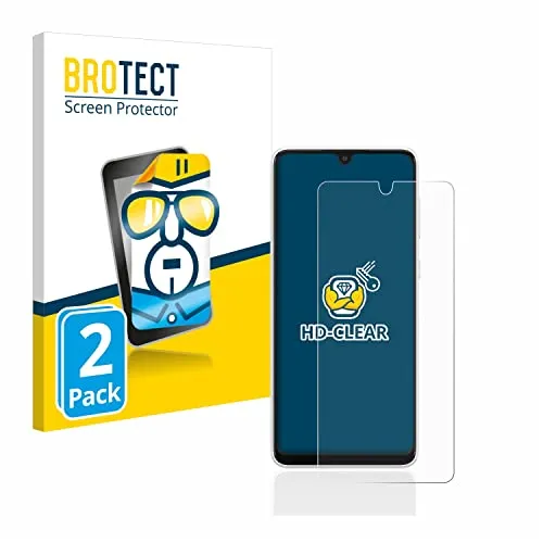 BROTECT 2 Stück Schutzfolie für Samsung Galaxy A33 5G Displayschutz Folie Made in Germany, Ultra-Klar
